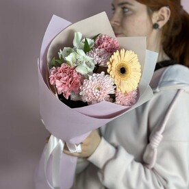 Мини Микс с герберой