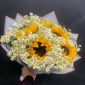 Ромашка, Подсолнух, Дизайнерская упаковка