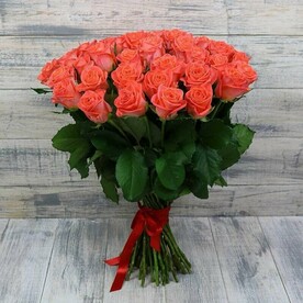 Букет из роз мисс пигги