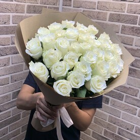 Белая роза 29
