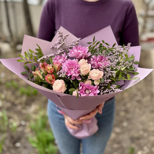 Букет "мелодия цветов" за 3500₽ с доставкой в Москве от Ок!ЦветОк! на Flawery