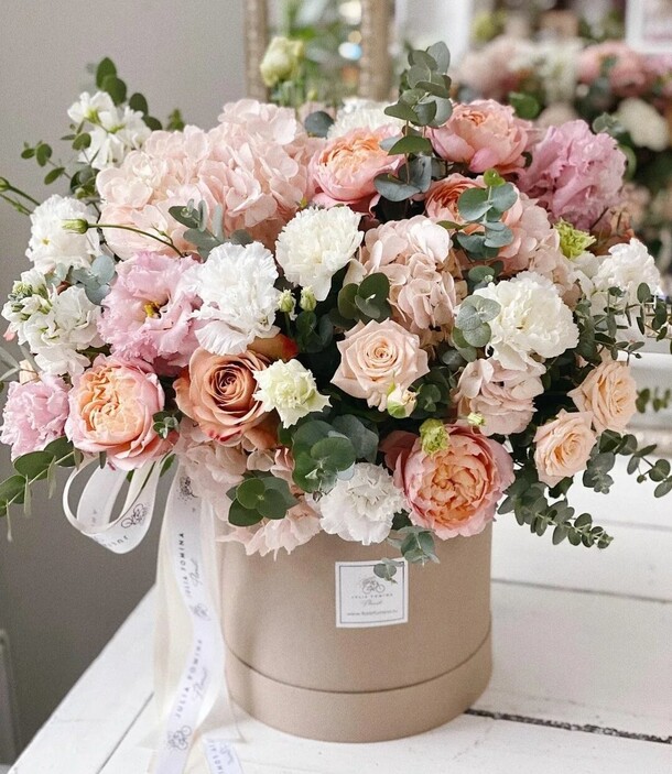 Букет цветов Нежность за 19097₽ с доставкой в Москве от FLOWER BASE на Flawery