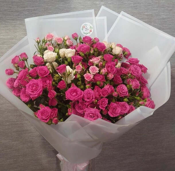 Букет цветов Санта фе за 14237₽ с доставкой в Москве от FLOWER BASE на Flawery