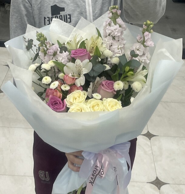 Букет «весенний вальс» за 5345₽ с доставкой в Балашихе от Flora K на Flawery