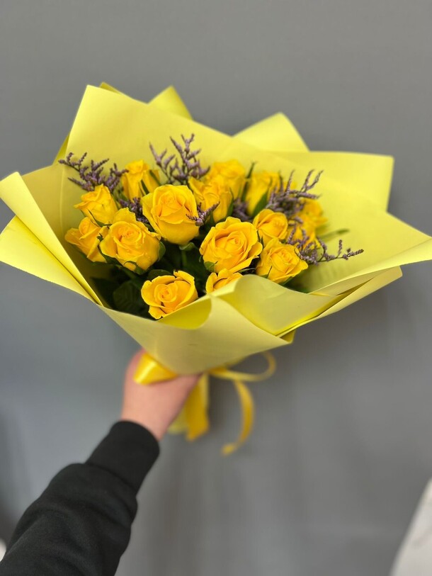 Букет солнышко за 2649₽ с доставкой в Азове от Zerno-flowers на Flawery