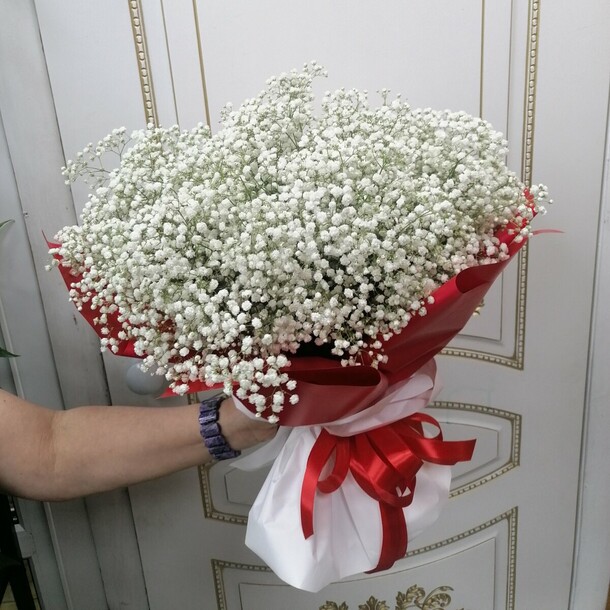 Букет гипсофилы, артикул F1139531 - 3990 рублей, доставка по городу ...