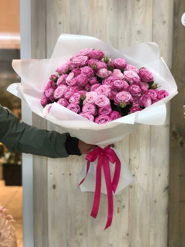 Букет " маркиза " за 9328₽ с доставкой в Москве от FlorMarket.RU-Флормаркет.РФ на Flawery