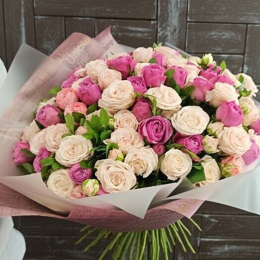 Букет "шато марго" за 14949₽ с доставкой в Москве от FlorMarket.RU-Флормаркет.РФ на Flawery