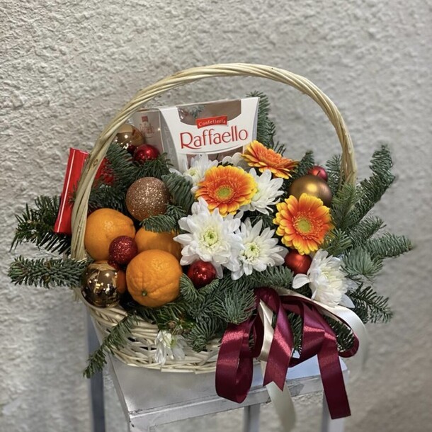 Зимнее солнце за 5960₽ с доставкой в Москве от Цветочки на Flawery