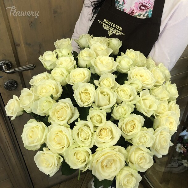 Букет цветов 45 розочек за 46995₽ с доставкой в Москве от Цветочки на Flawery