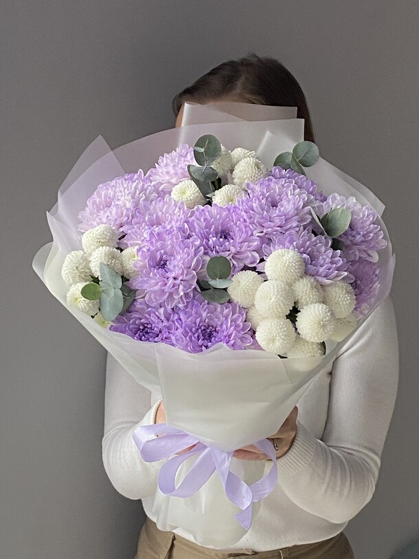 Букет цветов Лавандовое кружево за 2670₽ с доставкой в Москве от Viola на Flawery