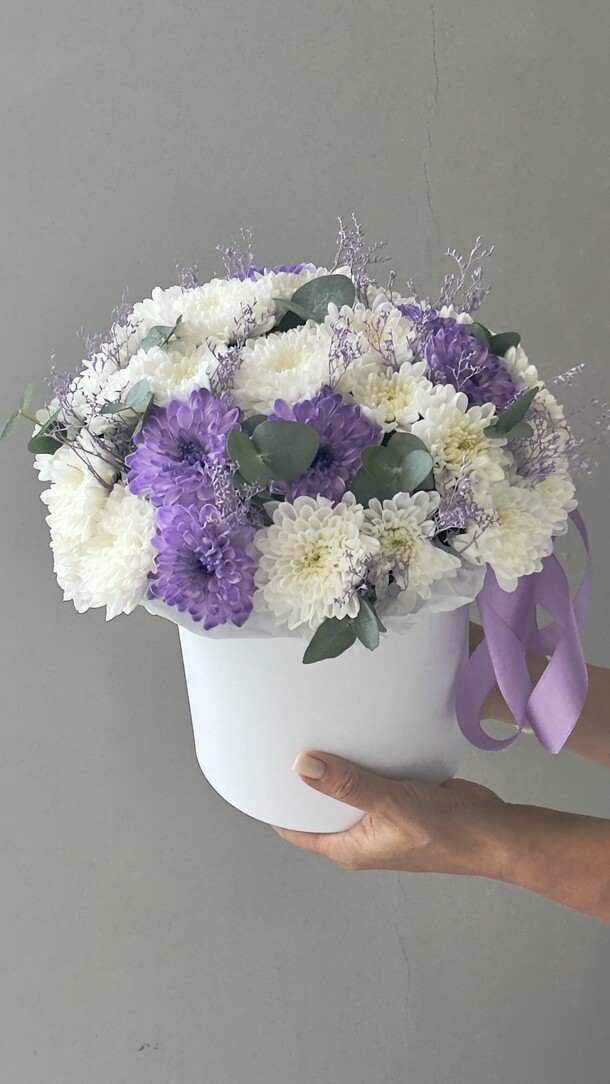 Букет цветов Сиреневое кружево за 2490₽ с доставкой в Москве от Viola на Flawery
