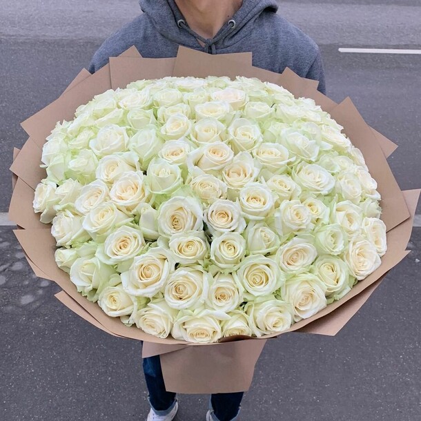 Букет цветов Роза 🌹 за 21786₽ с доставкой в Москве от 101РОЗА на Flawery