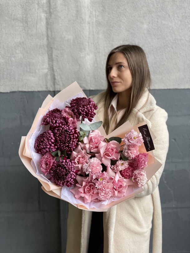 Букет цветов Осенний день за 9255₽ с доставкой в Москве от Eva Flowers на Flawery