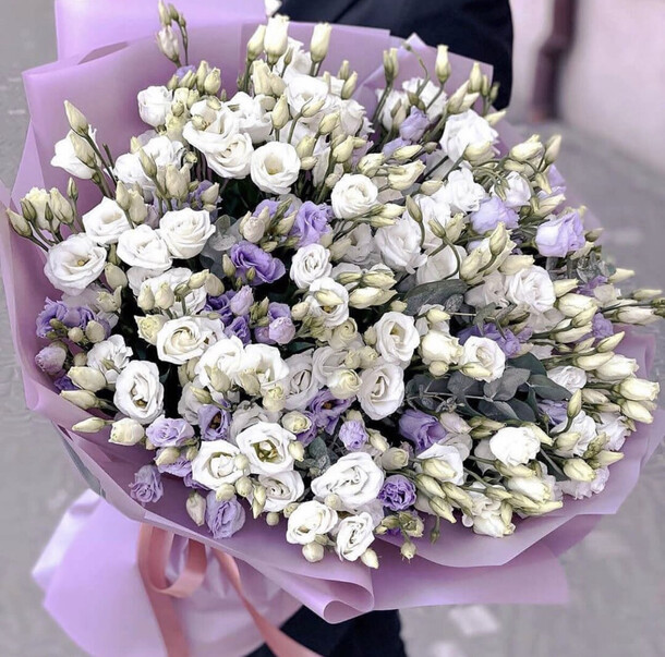 Букет из эустом за 15919₽ с доставкой в Москве от Mary Flowers на Flawery
