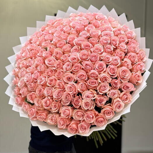 Букет из 151 розы премиум за 159327₽ с доставкой в Москве от LILI FLOWERS на Flawery