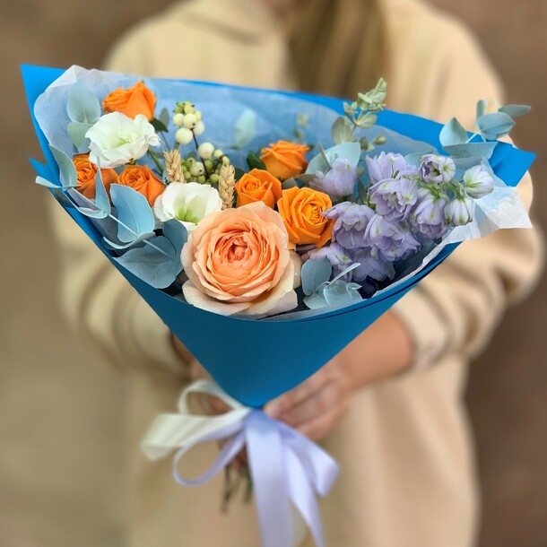 Букет цветов Дыхание утра за 4780₽ с доставкой в Москве от Mango la fiori на Flawery