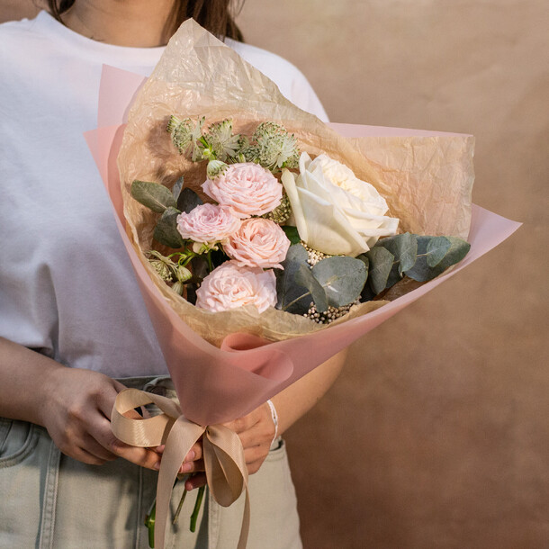Букет цветов Чувство нежности за 3200₽ с доставкой в Москве от Mango la fiori на Flawery