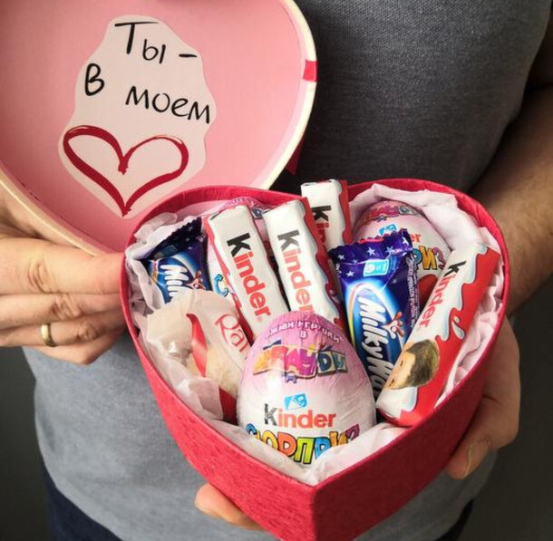 Kinder счастье за 3490₽ с доставкой в Москве от Не придумывай! на Flawery