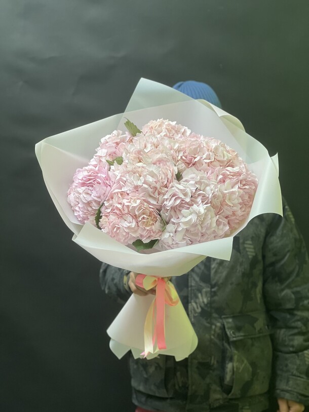 Букет гортензии 7 шт за 5389₽ с доставкой в Москве от ANADIA FLOWERS на Flawery