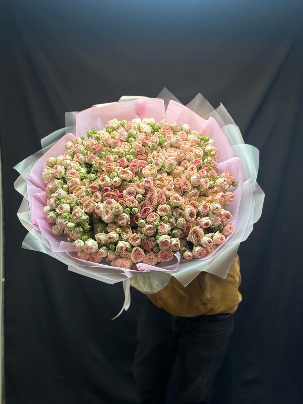 Букет цветов Пионовидные розы 😍😍😍 за 49000₽ с доставкой в Москве от ANADIA FLOWERS на Flawery