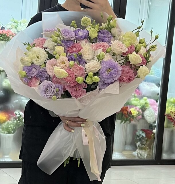 Букет цветов Эустома за 4545₽ с доставкой в Балашихе от Diana Flowers на Flawery