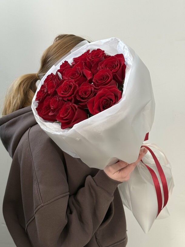 Букет классика♥️, артикул F1515787 - 4300 рублей, доставка по городу. Flawery - доставка цветов