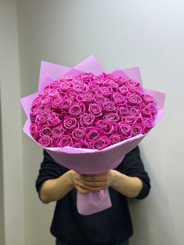 Букет цветов Розовый рай за 12578₽ с доставкой в Москве от FLORICA на Flawery