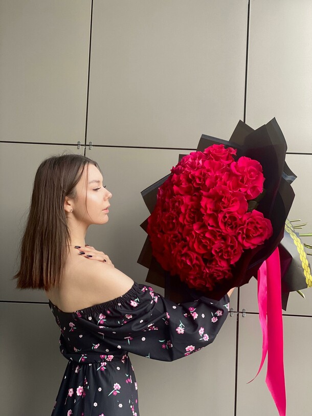 Букет цветов Богема🌹 за 10670₽ с доставкой в Саратове от Цветов.Ру на Flawery