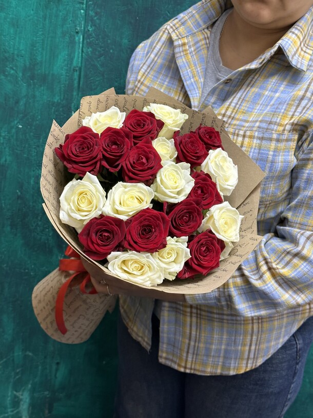 Букет из розы за 5538₽ с доставкой в Москве от ROZADAR на Flawery