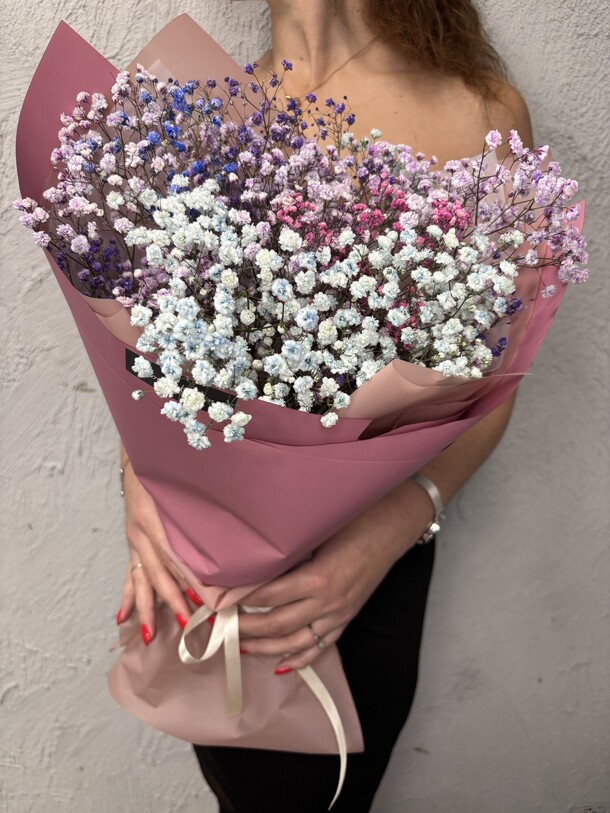 Букет цветов Гипсофила микс за 2659₽ с доставкой в Сестрорецке от Floral kitchen на Flawery