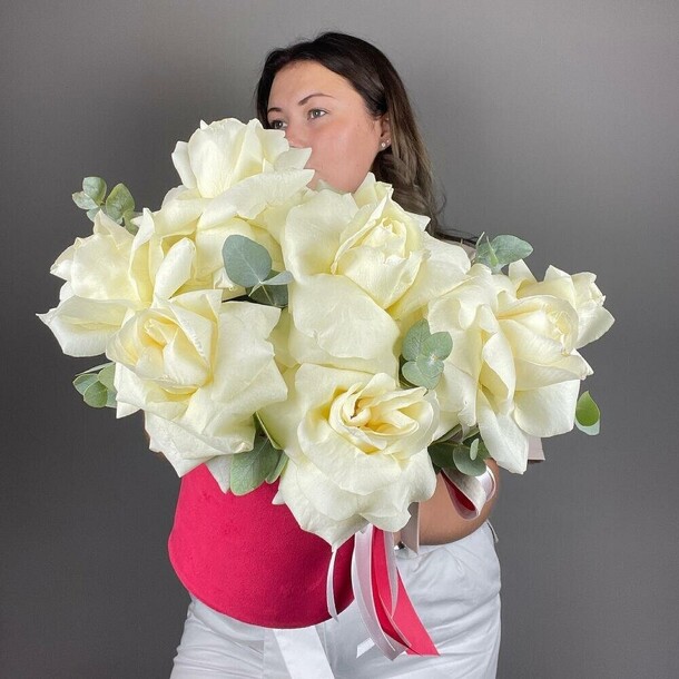 Букет цветов Wow️ white за 6499₽ с доставкой в Москве от Flora.Laboratory на Flawery