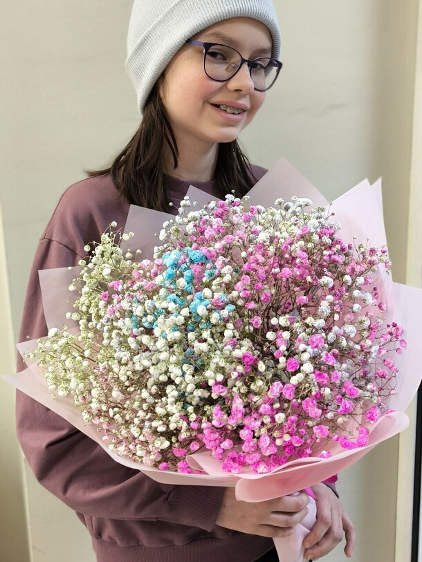 Букет из гипсофилы за 4900₽ с доставкой в Москве от FLOWER SHOP на Flawery