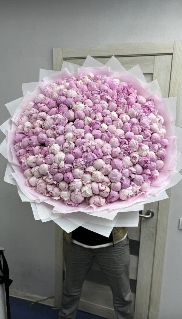 Букет цветов Пионы за 227217₽ с доставкой в Москве от PION FLOWERS на Flawery