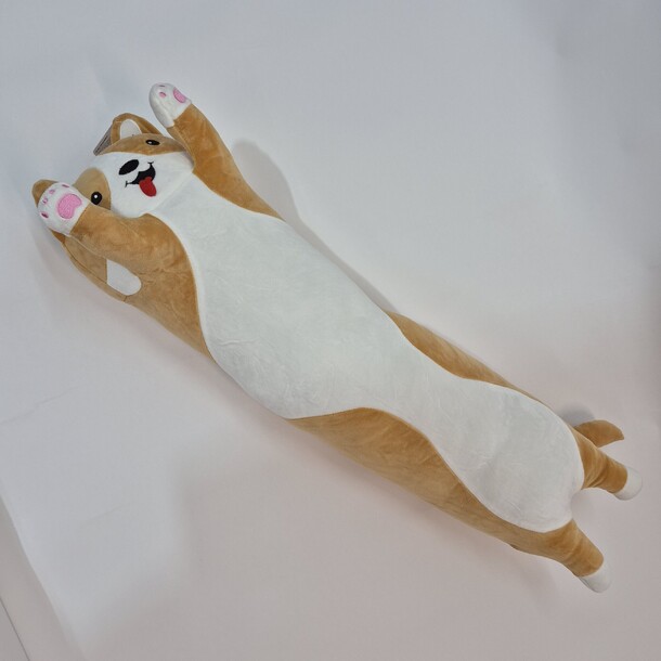 Мягкая игрушка собачка корги, 90 см за 3740₽ с доставкой в Москве от Домашний Шар на Flawery