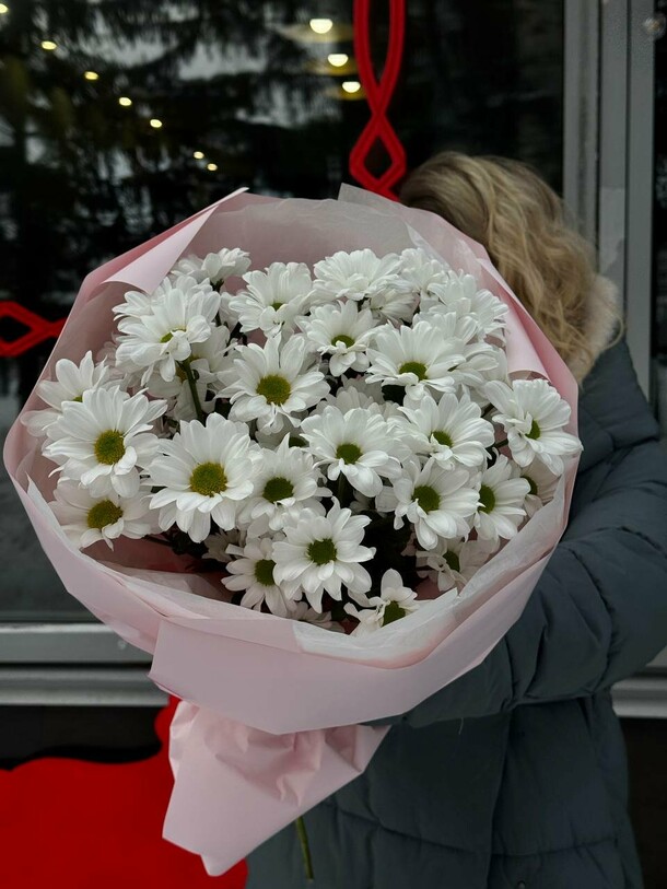 Ромашки, артикул F1505279 - 2550 рублей, доставка по городу. Flawery - доставка цветов