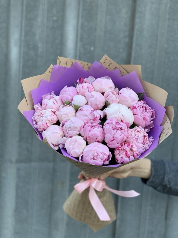 Букет цветов Пионы 😍 за 22990₽ с доставкой в Москве от AYANA FLOWERS на Flawery
