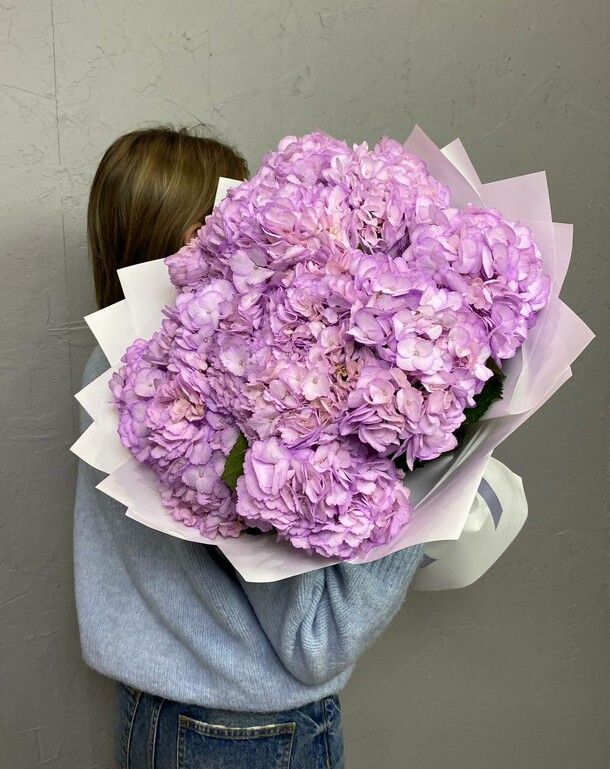Букет цветов Гортензия😍 за 14898₽ с доставкой в Москве от AYANA FLOWERS на Flawery