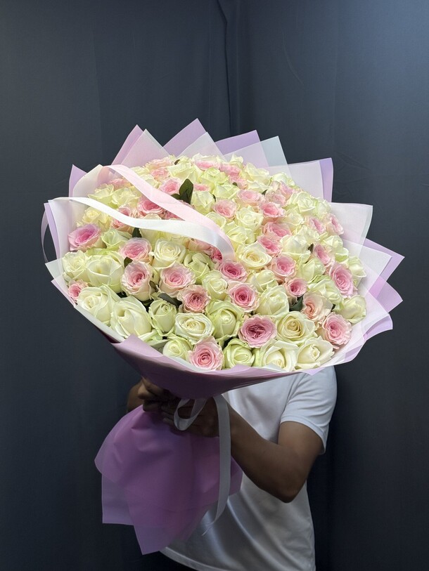 Букет цветов Нежность 💕 за 21175₽ с доставкой в Москве от AYANA FLOWERS на Flawery