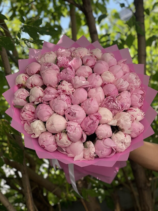 Букет цветов Пион😍 за 68595₽ с доставкой в Москве от AYANA FLOWERS на Flawery