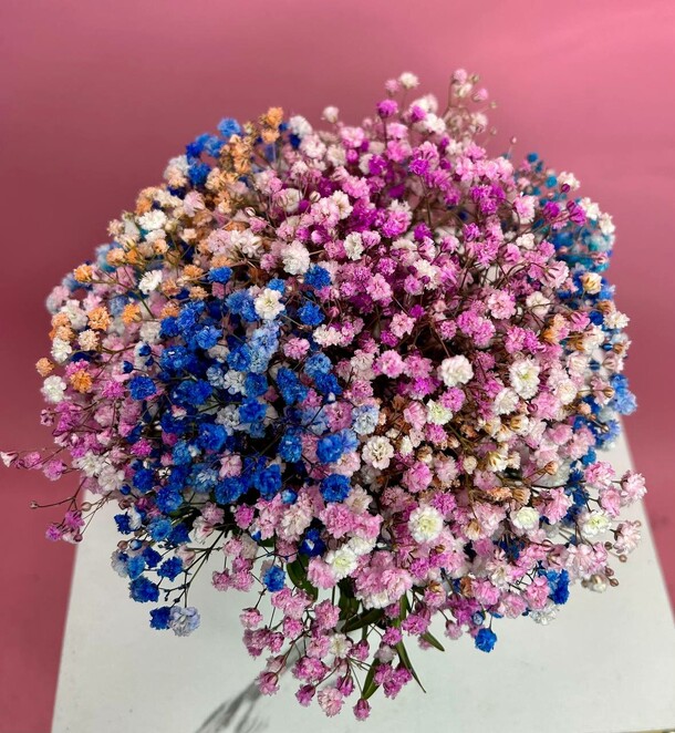 Букет цветов Гипсофила в стаканчике за 1680₽ с доставкой в Москве от Flower4U на Flawery