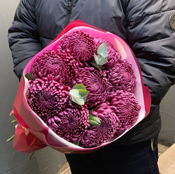 Букет цветов Бигуди 9шт за 6314₽ с доставкой в Москве от Umma Flowers на Flawery