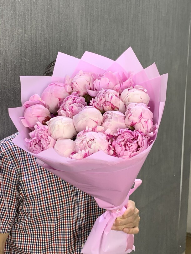 Букет цветов Пионы 15шт за 12633₽ с доставкой в Москве от Umma Flowers на Flawery