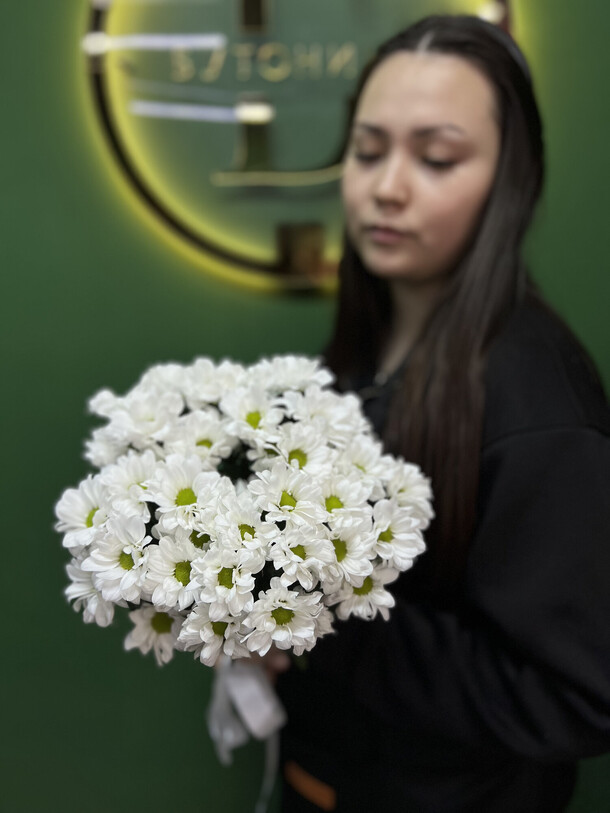 Букет ромашка, артикул F1507013 - 2330 рублей, доставка по городу. Flawery - доставка цветов