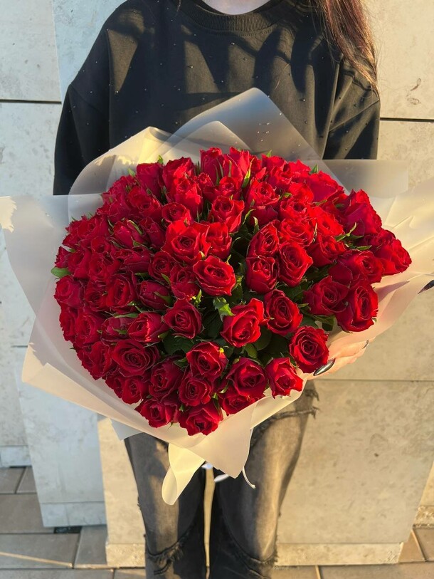 Букет цветов "империя любви" за 8350₽ с доставкой в Москве от Цветочки и Точка на Flawery