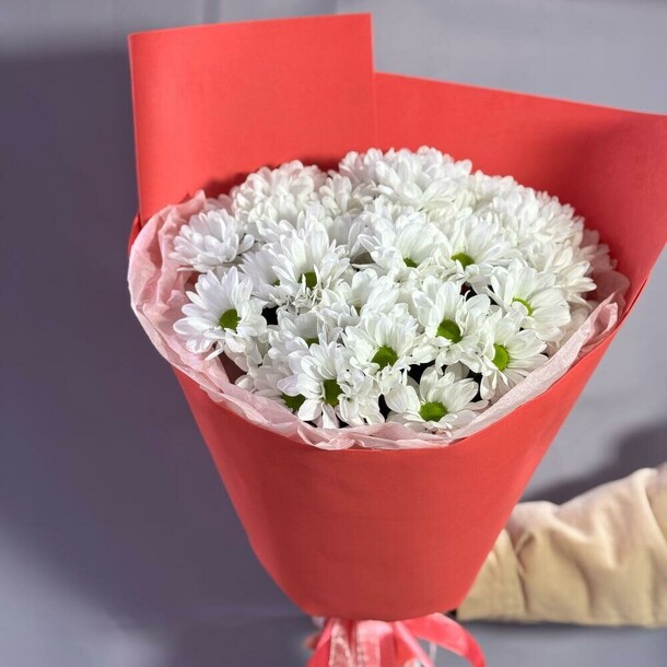 Букет цветов Ромашковое поле 7 шт за 3768₽ с доставкой в Москве от Senti Flora на Flawery