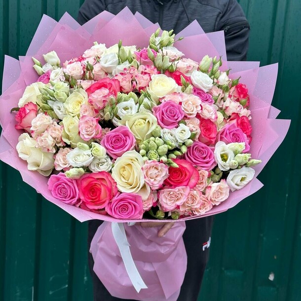 Роскошный букет 😍, артикул F1233165 - 23425 рублей, доставка по городу. Flawery - доставка цветов