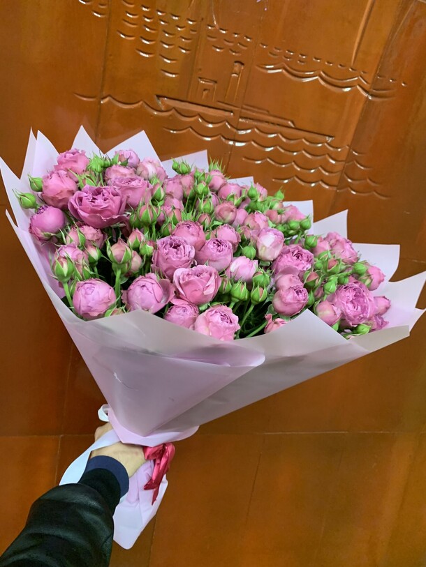 Букет цветов Радость за 13200₽ с доставкой в Москве от Рижская на Flawery