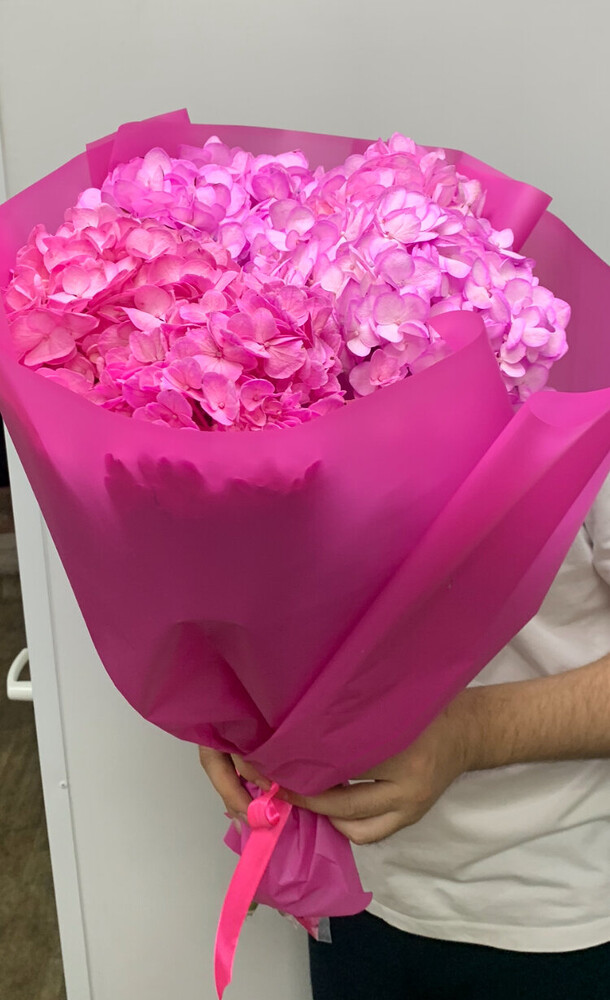 Букет цветов Гортензия за 2900₽ с доставкой в Москве от Рижская на Flawery