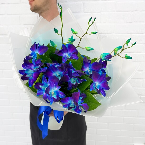 Букет дендробиума от flowerstorg n1016 за 3500₽ с доставкой в Москве от Flowerstorg на Flawery